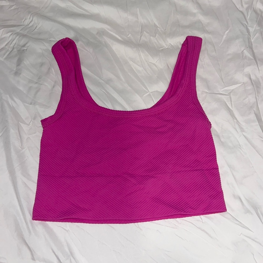 Nikibiki Hot pink crop top size S